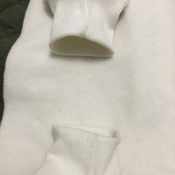 Abercrombie & Fitch Asymmetrical Snap up fleece-Sm - Picture 5 of 6